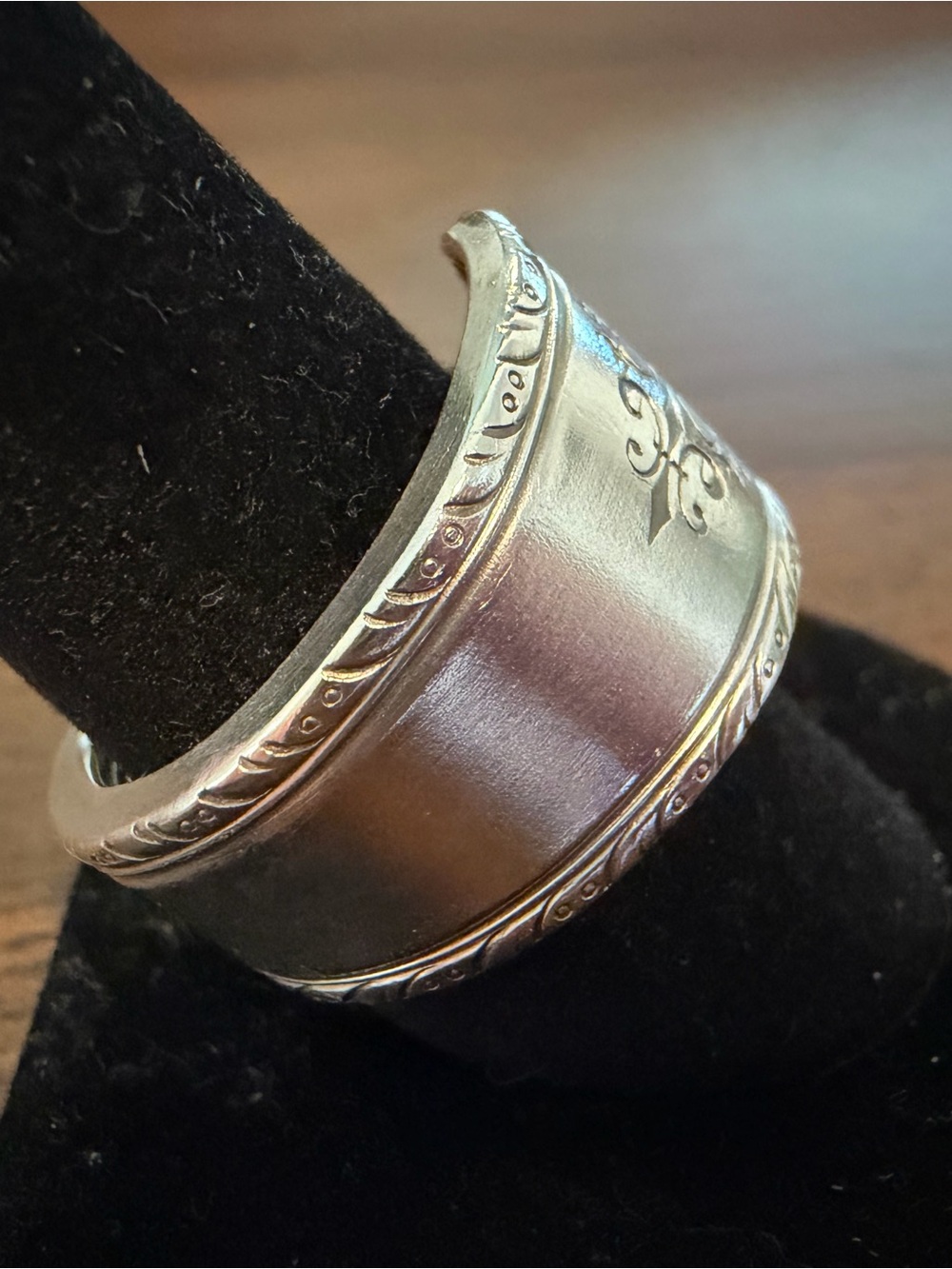 Handmade Spoon Ring - Picture 4 of 11